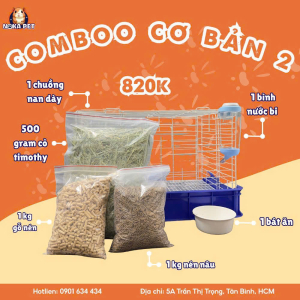 Combo phụ kiện cơ bản nuôi chuột lang 2