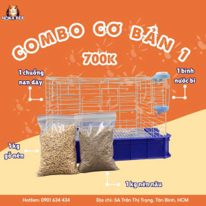 Combo phụ kiện cơ bản nuôi chuột lang 1